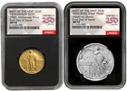 PRE-2026 W Standing Liberty Gold Coin &Silver Medal Set NGC SP70 FDI W/OGP#2830B