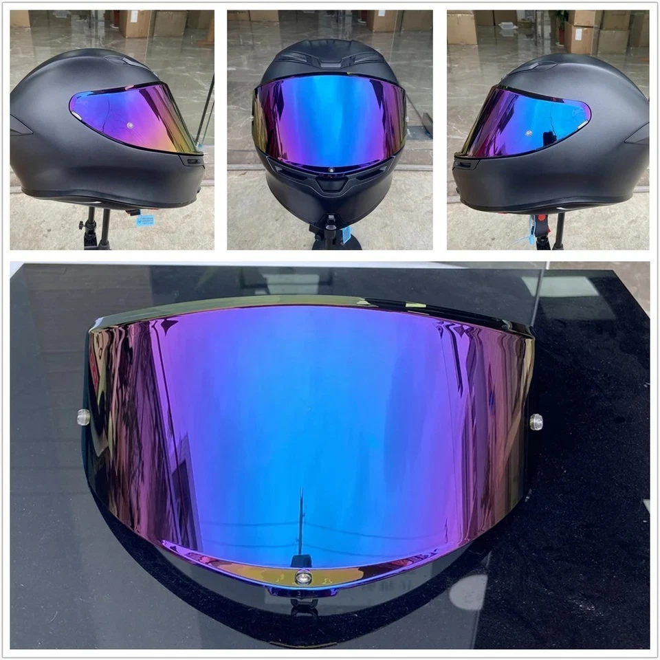 VISIERA per AGV K6 / K6S | PINLOCK READY | NERO FUME' TRASPARENTE + 7 COLORI - Immagine 4 di 4