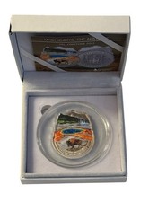 2022 Fiji Wonders of Nature Iceberg 1oz Fine 0.999 Silver Coin w/Case & COA