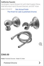 California Faucets Hand Shower Kit Model: 9125-42-PC