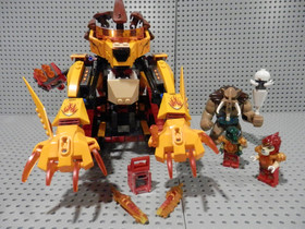 LEGO Legends of Chima 70144 Lavals Fire Lion With Instructions