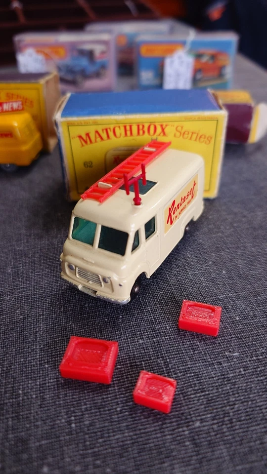 Lesney Matchbox  No 62B, Commer TV Service Van (Rentaset) 1965 Boxed - Image 3 of 4