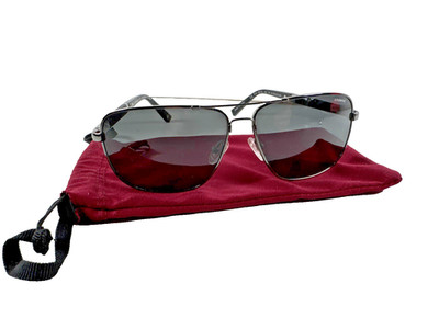 Vtg Polaroid PLD2001/S Sz 61-13-140 Plastic w Memory Metal Men's Sunglasses