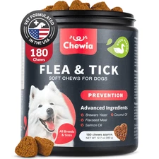 Dog Flea and Tick Treatment Chews   Flea and Tick Prevention for Dogs   Flea &