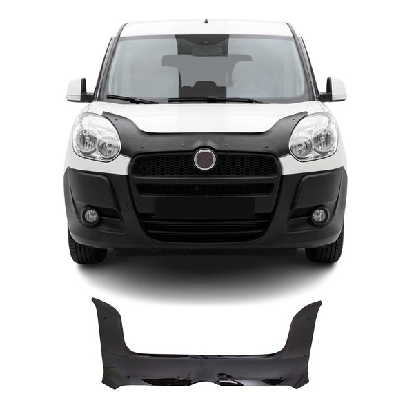 Motorhaube Deflektor Insekten Steinschlagschutz FüR Opel Combo 2012-2015 Dunkel-image
