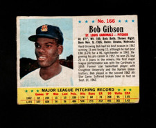 Bob Gibson Cards, Rookie Card and Autographed Memorabilia Guide 11