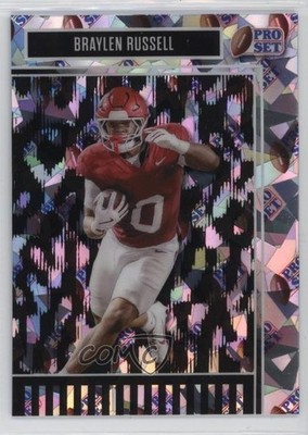 2025 Leaf Pro Set Metal Pro Set Border Crystals 1/1 Braylen Russell #15 u4w