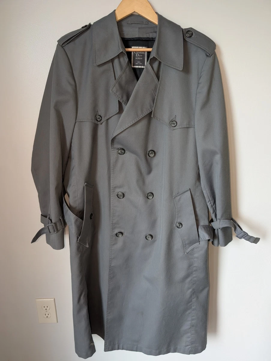 Christian Dior Monsieur Trench Coat for sale | eBay