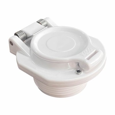 For Hayward W400BWHP Vac Lock Safety Wall Fitting White | W400BWHP