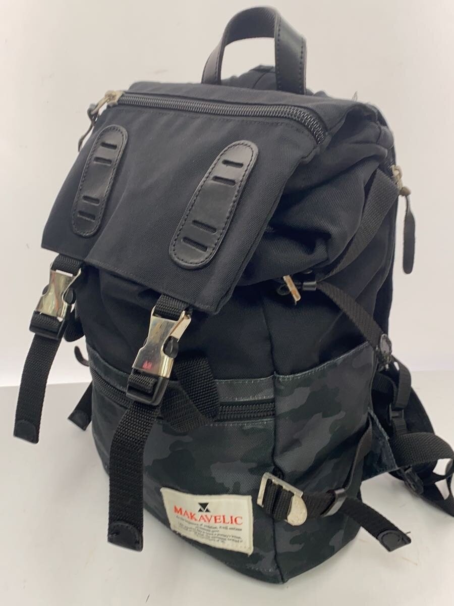 MAKAVELIC Backpack -- Black Solid Color - image 2