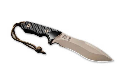 Spartan Blades Ronin Shinto SB47DEBKNLBK Black Canvas Micarta CPM MagnaCut Knife