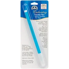 Embroidery Transfer Pen Blue