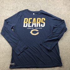 Chicago Bears Shirt Mens XL NFL Football Long Sleeve Combine Training New Era