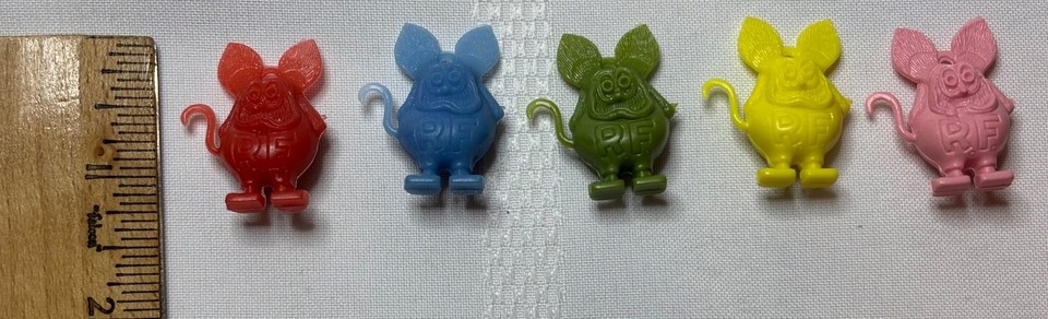 Vintage Rat Fink Figures Gumball Charms - Ed Roth / Rat Fink - 1960s | eBay