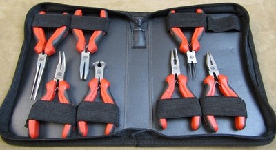 NICE! MATCO TOOLS SILVER EAGLE MINI PRECISION NEEDLE NOS CUTTERS FLAT PLIERS SET