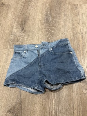 Ba&sh BASH Shorts Womens Size XS Two Tones Denim