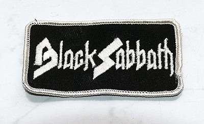 Black Sabbath patch vintage embroidered.