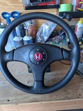 Honda Integra Type R Dc2 Db8 Momo Leather Steering Wheel Red Stitch 96 Spec Jdm