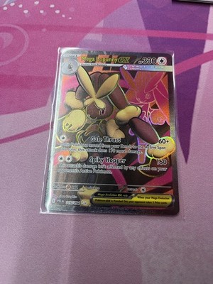 Mega Lopunny ex FULL ART 115/094 Pokemon Cards Phantasmal Flames - English TCG