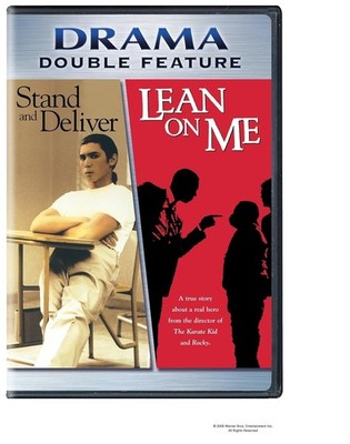 Stand And Deliver/Lean On Me Double Feature Morgan Freeman New + slipcover