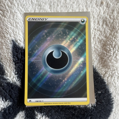 Darkness Energy 158/159 Crown Zenith Ultra Rare Full Art Holo Eng