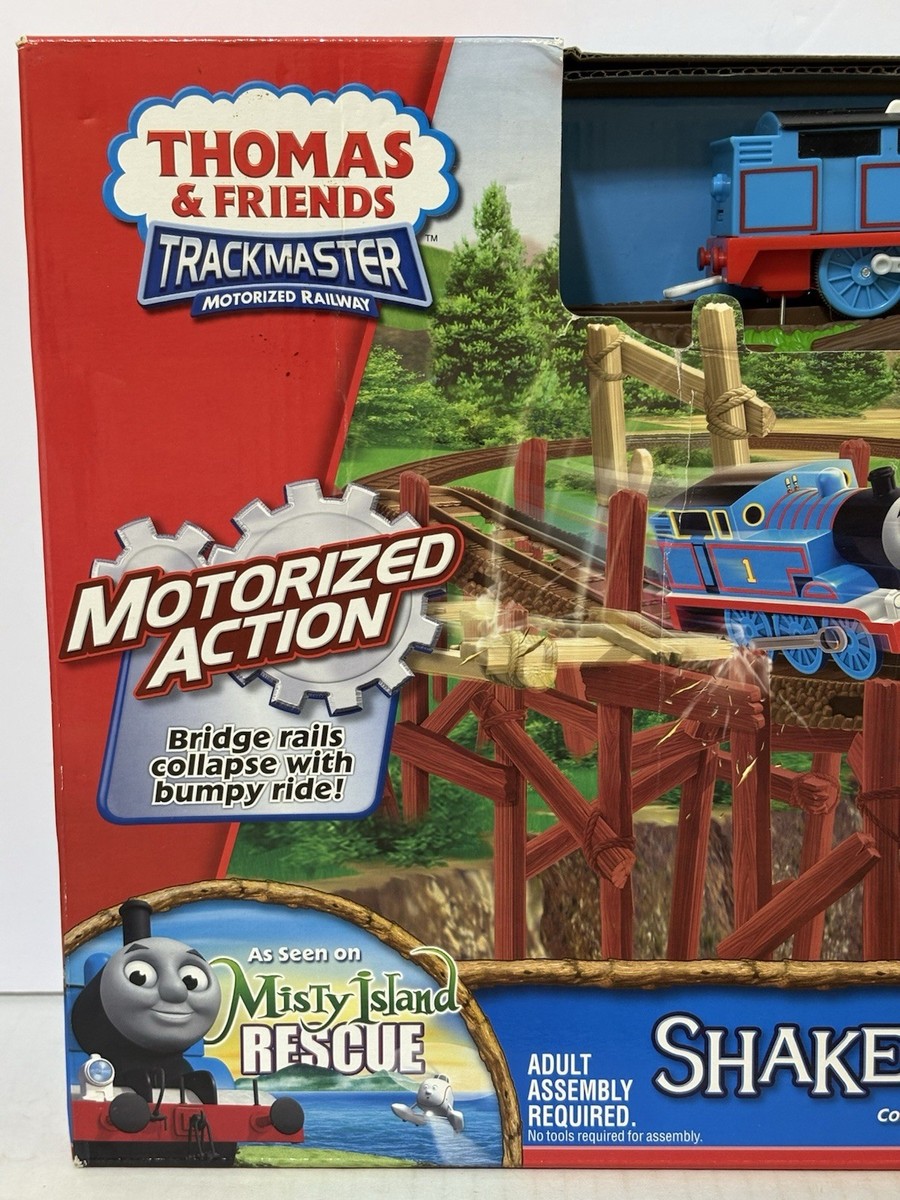 Thomas Trackmaster Motorized Shake Bridge Kids Train Set Misty