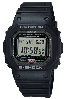 Casio G-Shock The Origin Montre Homme Digitale Radio-Solaire Noire GW-5000U-1ER - Photo 1/3