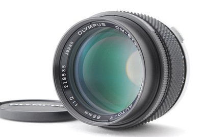 【希少】OM SYSTEM ZUIKO MC AUTO-T 85mm F2 Top MINT] OLYMPUS OM-SYSTEM ZUIKO MC AUTO-T 85mm F/2 Lens From