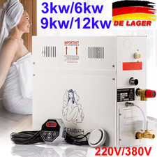 6/9/12KW Dampfbadgenerator STEAM GENERATOR SAUNA BATH Hause SPA Dampferzeuger
