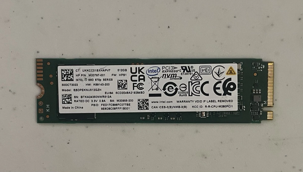 Intel M.2 Interface 512 GB Solid State Drives for sale | eBay