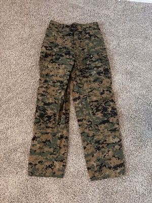 USMC Woodland Digital MARPAT FROG COMBAT CAMO PANTS Medium Regular