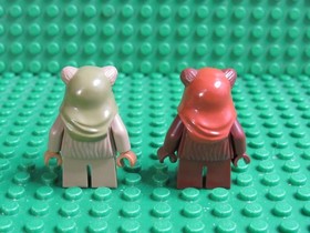 Lo2 2 LEGO Star Wars Ewok Warrior Wicket Minifigs 75097 10236 Endor Village W54
