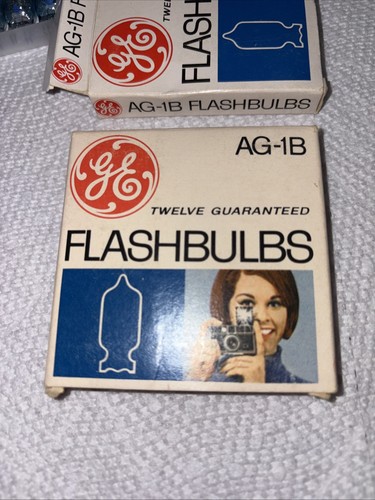 GE General Electric AG-1B 12 Guaranteed Flashbulbs