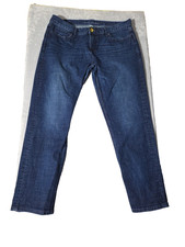 Banana Republic Womens Premium Denim Boyfriend Jeans Dark Wash 29 Stretch Cotton
