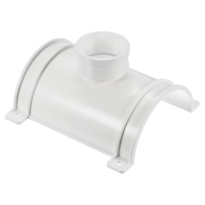 110x50mm PVC Leitung 3-Weg Sattel T-Stück Kit 1Pack Adapter Kreuzung für Garten