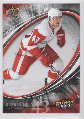 2008-09 Upper Deck Power Play Box Set Darren Helm #329 Rookie RC 1k9