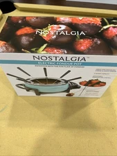 Nostalgia 12 Cup Electric Fondue Pot Set