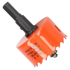 (50mm) Hole Saw Drill Bit Sharply Teeth Easy Chip Removal High Hardness HSS