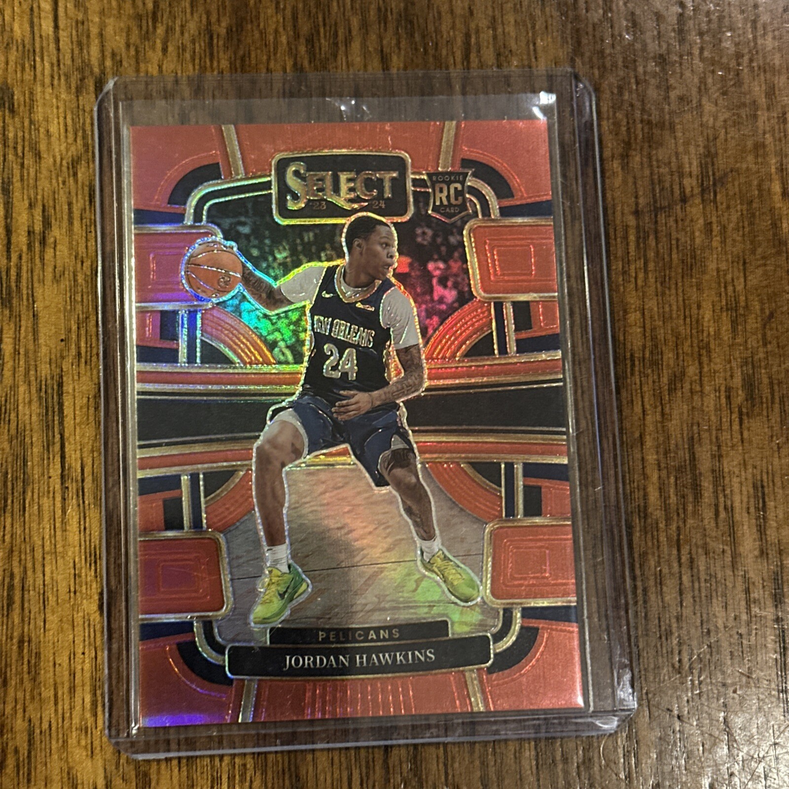 2023-24 Select Jordan Hawkins #72 Concourse Red Rookie RC /199 Pelicans