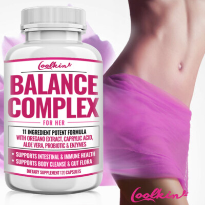 Balance Complex Capsules - Oregano Leaf, Probiotics, Enzymes - Cleanse and Detox