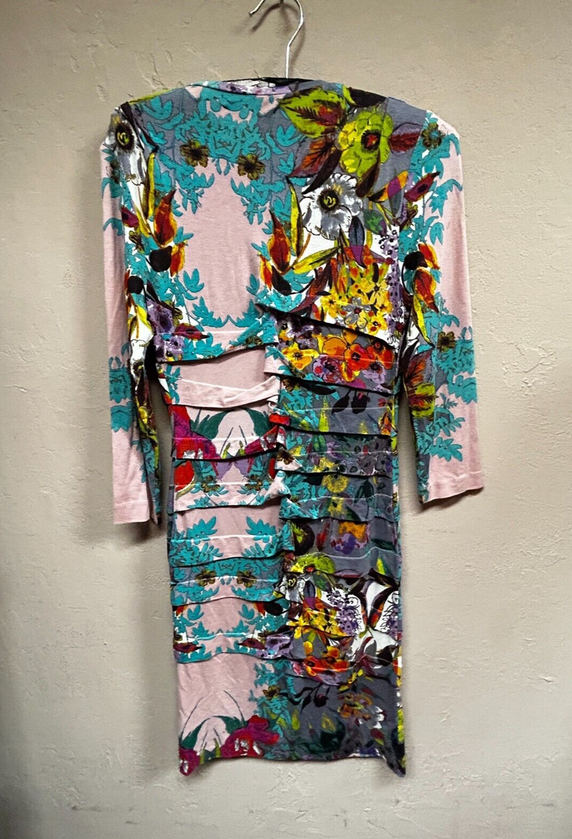 Nicole Miller Artelier 006082 Women Small Scoop Neck Ruched Layered Floral Dress | eBay Nicole Miller Artelier 006082 Women Small Scoop Neck Ruched Layered Floral Dress | eBay