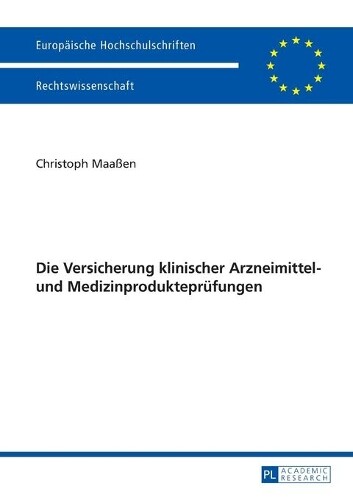 Thumbnail - Christoph Maae Die Versicherung Klinischer Arzneimittel- Und Medi