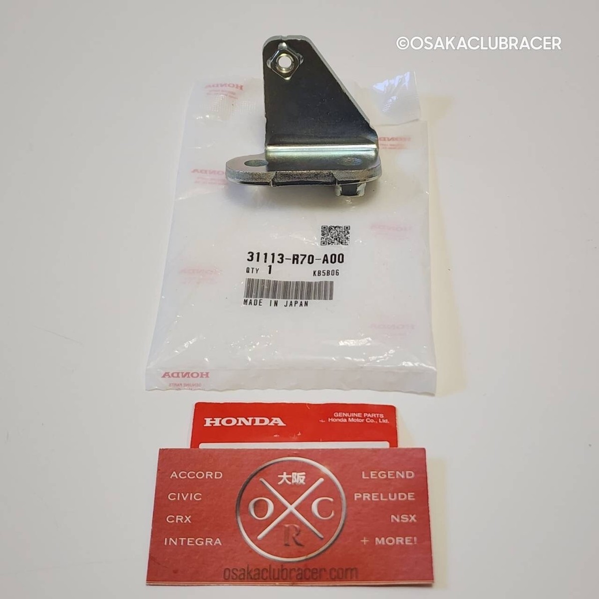 A.H.P.L ウレタンシケイダー Genuine OEM Honda Acura Alternator Stay Bracket Assembly 31113-R70