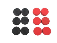 Hobart mixer switch rubber covers  ON OFF, Lot of 6 pairs of Black and Red. 