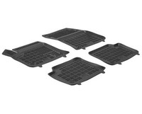 Gummi-FußMatten Hohe Gummimatten FüR Fiat 600E Elektro/Jeep Avenger Elektr 2023-