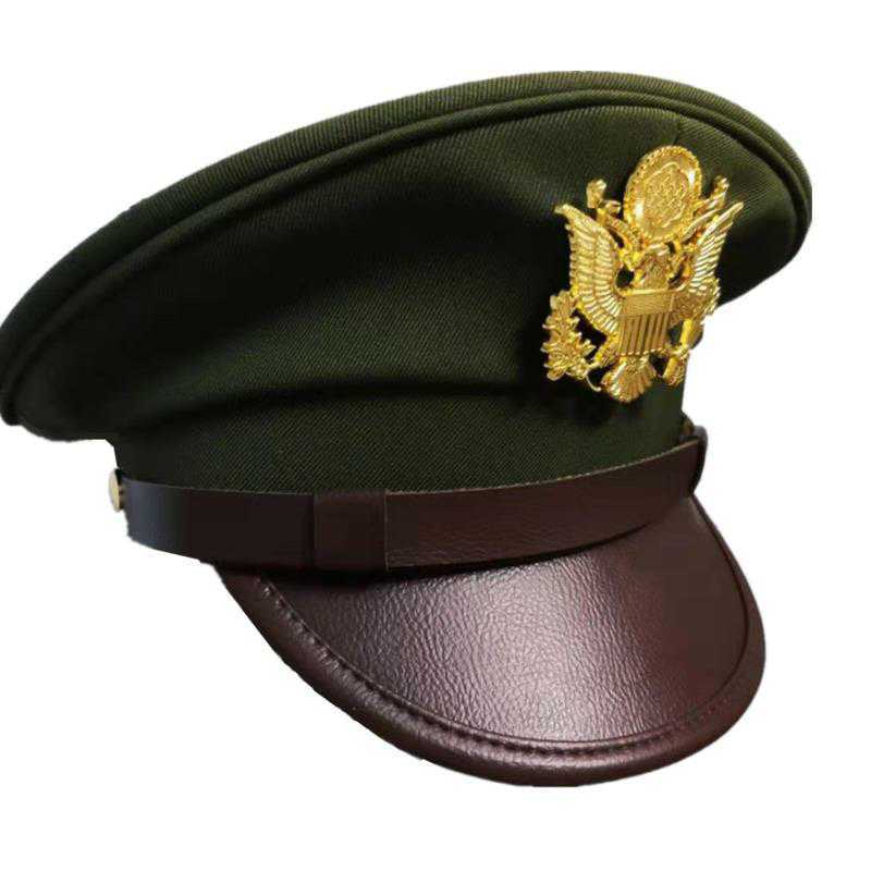 帽子 APE1STCAMOBAPESTARLOGONYLONCAP WWII US Army Air Force Aaf Officer Hat Eagle Badge Cap Hat L | eBay