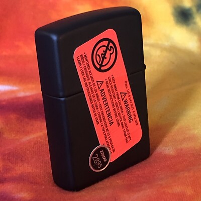 Zippo Windproof Winged Monster Lighter, Black Matte, 49122, New In
