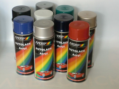 Lack 41400 Motip Autolack Spray 400ml für VW AUDI LY3D TORNADOROT Sprühdose