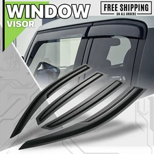 Smoke Window Visor Vent Wind Rain Deflector fit 2016-2021 Honda Civic Hatchback