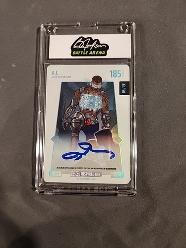2024 Bo Jackson Battle Arena 1st Edition A.I. Allen Iverson Ice  AUTO 33/50